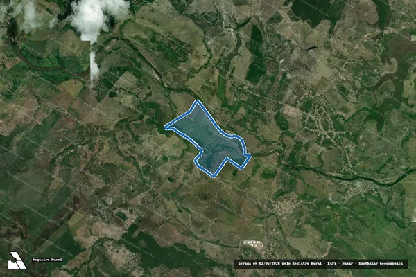 Imagem de satélite de Fazenda Santo Antonio do Alto - GLEBA A em Conde - BA