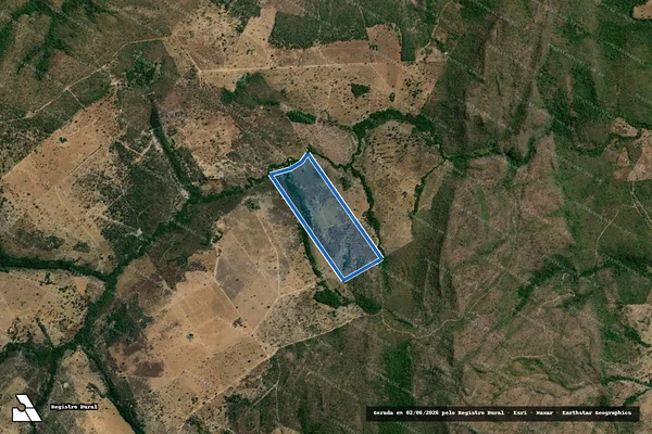 Imagem de satélite de LOTE 61 - PROJETO DE ASSENTAMENTO IRACEMA - LOTE 61 - P.A. IRACEMA em Campinorte - GO