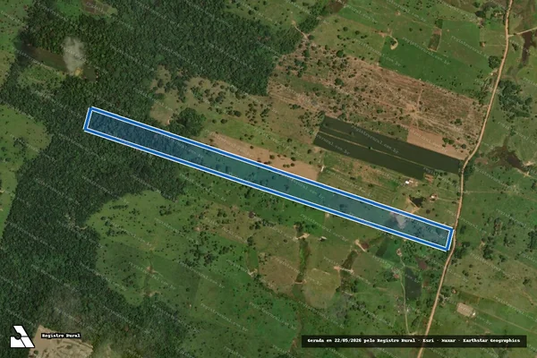 Imagem de satélite de Lote Rural 63-B, Gleba 29, P.I.C. Ouro Preto - LOTE 63-B, GLEBA 29, P.I.C. OURO PRETO em Ouro Preto do Oeste - RO