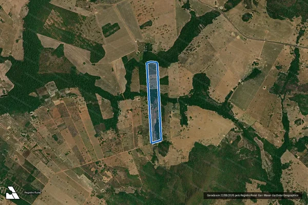 Imagem de satélite de GLEBA RESISTENCIA ? DESMEMBRAMENTO - Lote-76 em Santo Antônio de Leverger - MT