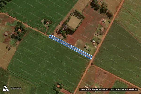 Imagem de satélite de Projeto de Assentamento Itamarati I - ESTRADA VICINAL ? 087 em Ponta Porã - MS