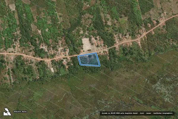 Imagem de satélite de SALGADINHO - GLEBA B em Água Doce do Maranhão - MA