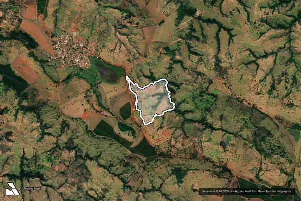 Imagem de satélite de FAZENDA ÁGUA LIMPA, Lugar LAGOA - Parte 2 em Carmo do Paranaíba - MG