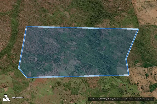 Imagem de satélite de FAZENDA CURRAL VELHO - FAZENDA CURRAL NOVO em Formosa da Serra Negra - MA