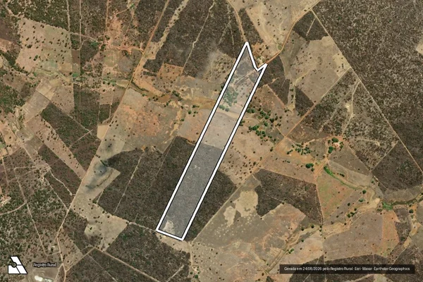 Imagem de satélite de Sitio Rumão / Fazenda Gacheiro Velho - Parte 5 em Afrânio - PE