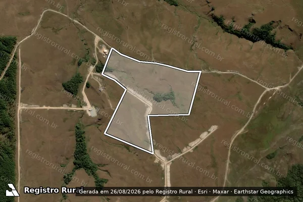 Imagem de satélite de PORTAL DA BOA VISTA EMPREENDIMENTOS - REMANESCENTE I em Alfredo Wagner - SC