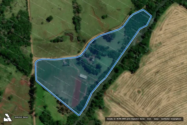 Imagem de satélite de LOTE DE TERRAS Nº 299 - LOTE DE TERRAS N° 299 - GLEBA B em Altamira do Paraná - PR