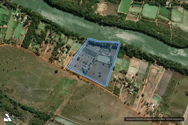 Imagem de satélite de FAZENDA SANTARÉM VII - FAZENDA SANTARÉM VII-B em Sorriso - MT