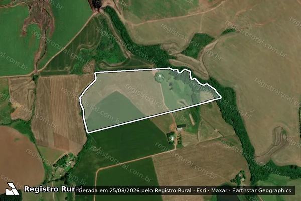 Imagem de satélite de PE_NOSSA_SENHORA_APARECIDA_II - LOTE-8 em Tupanciretã - RS