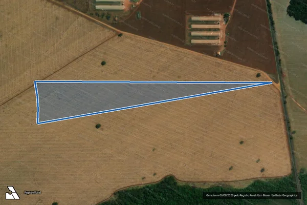 Imagem de satélite de Fazenda Talhado - GLEBA 01 em Rio Verde - GO