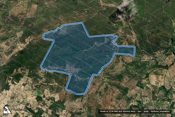 Imagem de satélite de FAZENDA JACARÉ - Parcela 1 em Remígio - PB