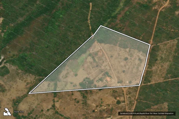 Imagem de satélite de FAZENDA BREJINHO - Parte 2 em Montezuma - MG