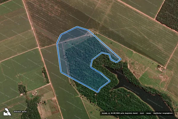Imagem de satélite de FAZENDA VITÓRIA - PARCELA 2 em Sinop - MT