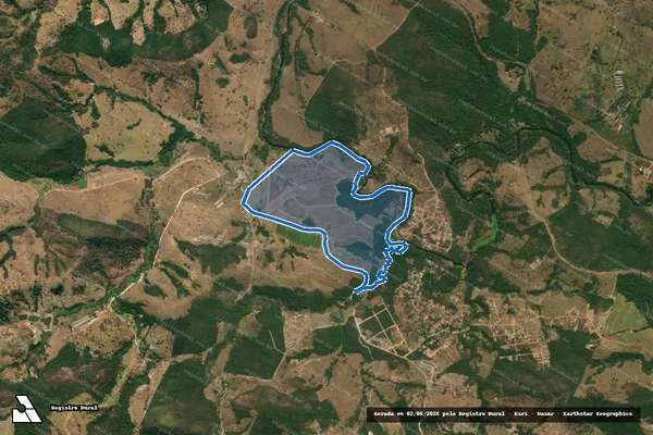 Imagem de satélite de FAZENDA CONDESSA - Gleba 08 em Conceição do Pará - MG