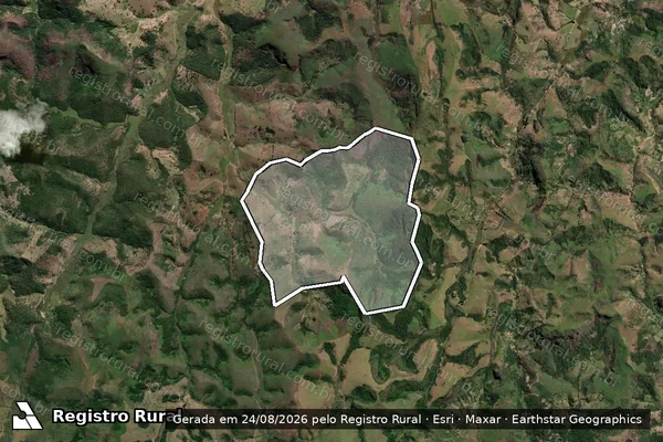 Imagem de satélite de FAZENDA  RANCHO DOIS IRMÃOS - Parte 1 em Joaíma - MG