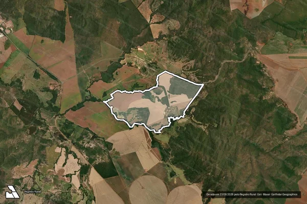 Imagem de satélite de FAZENDA BARREIROS - PARTE - 001 em Planaltina - GO