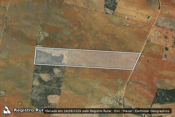 Imagem de satélite de FAZENDA BOA ESPERANÇA - Gleba G01 em João Dourado - BA
