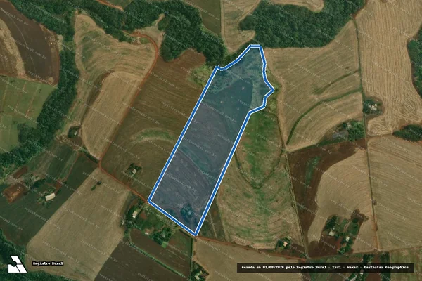 Imagem de satélite de Lote 31 ? Projeto de Assentamento Eli Vive I - LOTE31 em Londrina - PR