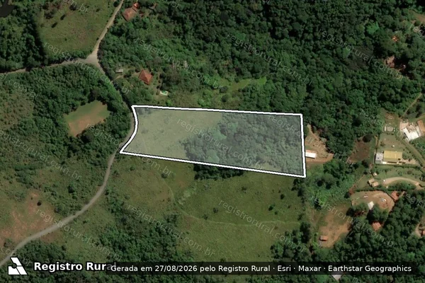 Imagem de satélite de FAZENDA SANTA IZABEL - Matricula 86611 em Santana de Parnaíba - SP