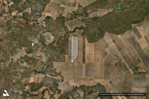Imagem de satélite de Fazenda Nova Era III - Fazenda Nova Era III em Jaborandi - BA