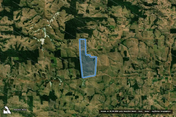 Imagem de satélite de Lote 228 Unif. da Gleba 01, Setor Rio Branco I, denominada Gleba Bom Princípio - Parte 1 em Alta Floresta D'Oeste - RO