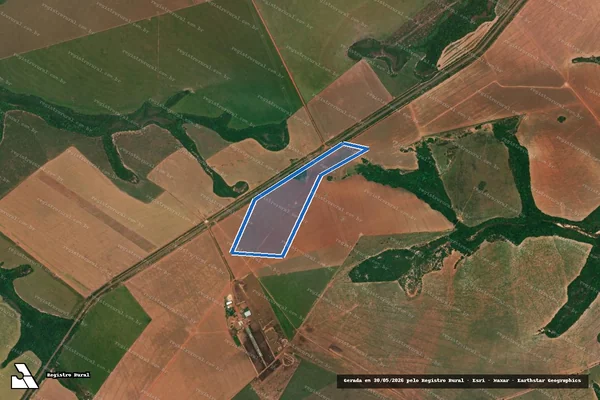 Imagem de satélite de Fazenda Fortaleza III / GLEBA B em Barra do Garças - MT