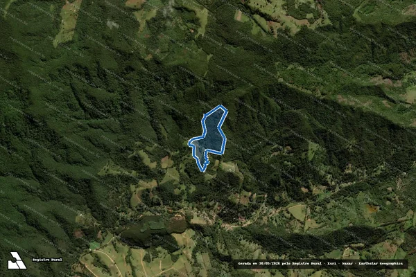 Imagem de satélite de Fazenda Araucária 1 - Fazenda Araucária 1C em Sapucaí-Mirim - MG