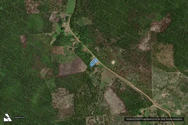 Imagem de satélite de PE Junco Trindade - Área 03 - Lote 09 - Área 03 - Lote 09 em Barras - PI