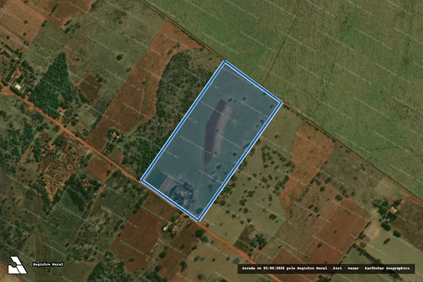 Imagem de satélite de Projeto de Assentamento Santo Antônio - Lote 05 - Lote 05 em Paulicéia - SP