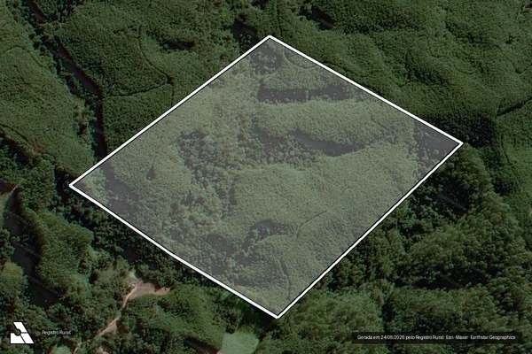 Imagem de satélite de Fazenda Estrela - Parcela 1 em Itapirapuã Paulista - SP