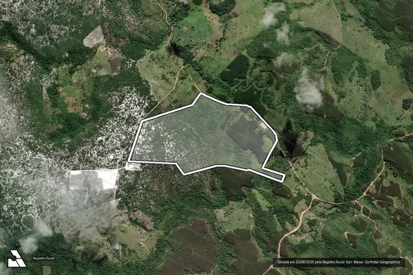 Imagem de satélite de Conjunto São José - GLEBA 01 em Belmonte - BA