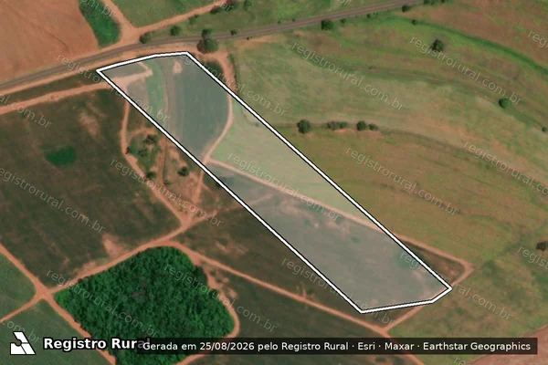 Imagem de satélite de Chácara Nossa Senhora Aparecida ? Gleba E - Chácara Nossa Senhora Aparecida ? Gleba E em Paraguaçu Paulista - SP