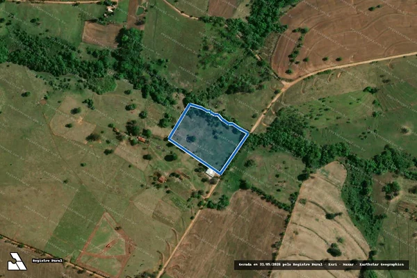 Imagem de satélite de Fazenda Santo Antônio em Birigui - SP