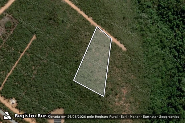 Imagem de satélite de FAZENDA CANOAS - GLEBA 29 em Montes Claros - MG