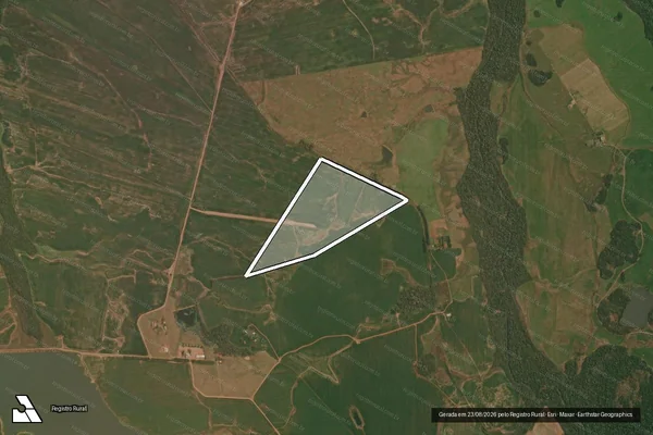 Imagem de satélite de Fazenda São José - Gleba E em São Borja - RS