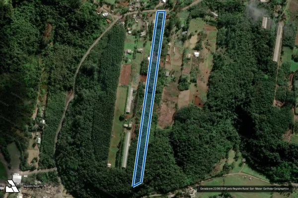 Imagem de satélite de Maria Gesi Führ Moraes e José Inácio Moraes - Maria Gesi Führ Moraes e José Inácio Moraes em Ivoti - RS