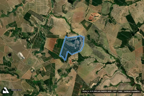 Imagem de satélite de Sitio Sapucaia - Parte 1 em Nova Venécia - ES
