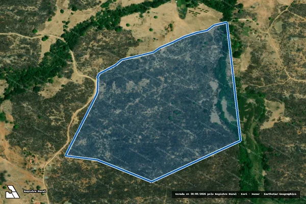 Imagem de satélite de SITIO OLHO D´AGUA DO CIPÓ - Parte 1 em Aparecida - PB