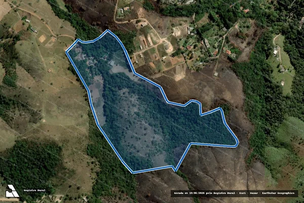 Imagem de satélite de Sitio Água da Roseira - Parcela 1 em Pirapora do Bom Jesus - SP
