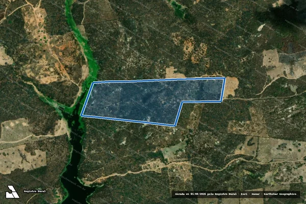 Imagem de satélite de SÍTIO TRAVESSÃO - Parte 1 em Tabira - PE