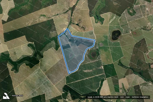 Imagem de satélite de Sítio Itauninhas - PARCELA 02 em São Mateus - ES