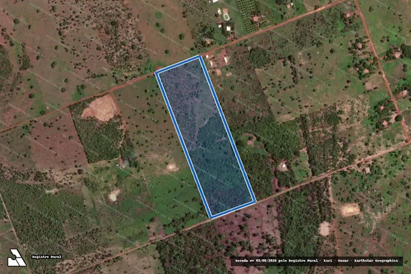Imagem de satélite de FAZENDA TAMBORIL e CAPÃO - Gleba 59 em Vila Boa - GO