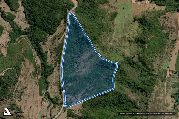 Imagem de satélite de Fazenda Santa Maria - GLEBA A em Água Boa - MG