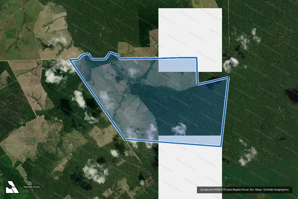 Imagem de satélite de Fazenda Novo Horizonte - Parcela 1 em Tailândia - PA