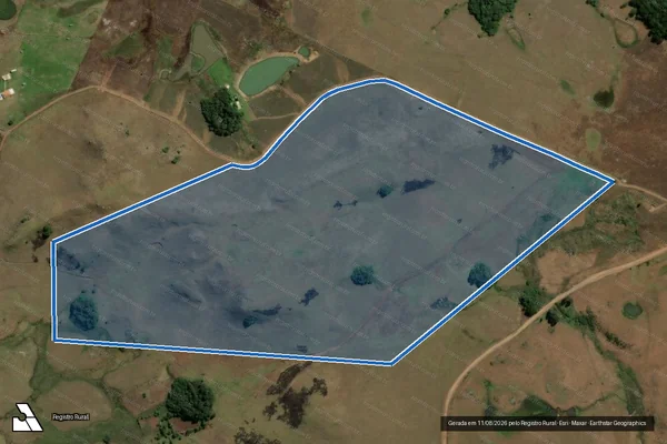 Imagem de satélite de Fazenda Do Baú - Parcela 1 em São Francisco de Paula - RS