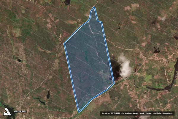 Imagem de satélite de FAZENDA SÃO TOMÉ / Parte 3 em Itapajé - CE