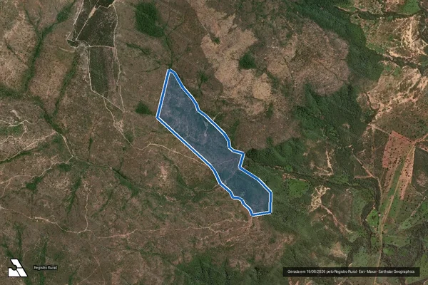 Imagem de satélite de FAZENDA SANTA ROSA - Gleba 02 em João Pinheiro - MG