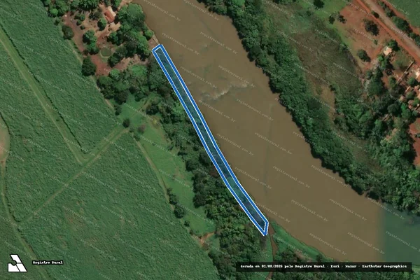 Imagem de satélite de Fazenda Santa Rita e Fazenda Barro Preto - SR- C2 em Jaboticabal - SP