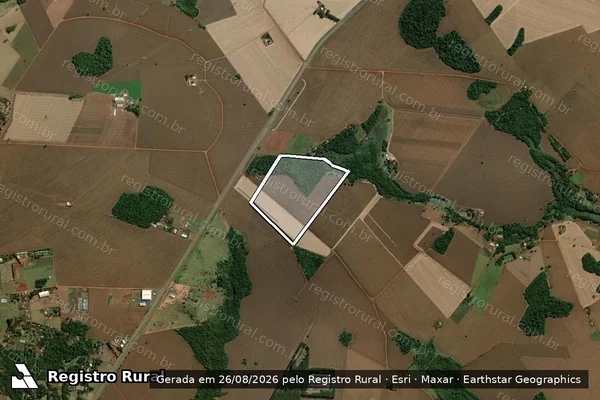 Imagem de satélite de Fazenda Lage e Barra - Gleba 01 - Gleba 02 em Rio Verde - GO