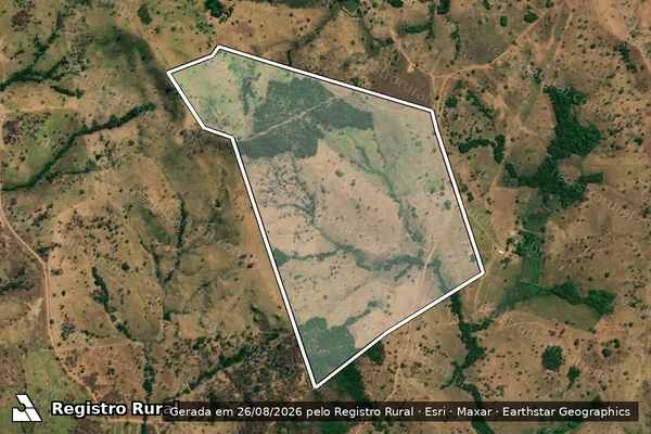 Imagem de satélite de PARTE DO LOTE n.°32, DO LOTEAMENTO SÃO JOSÉ - Faz. Brejinho em Guaraí - TO